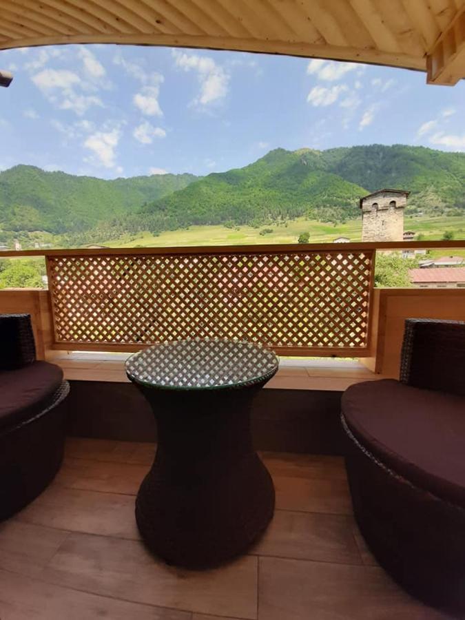 Hotel Sanli à Mestia Extérieur photo