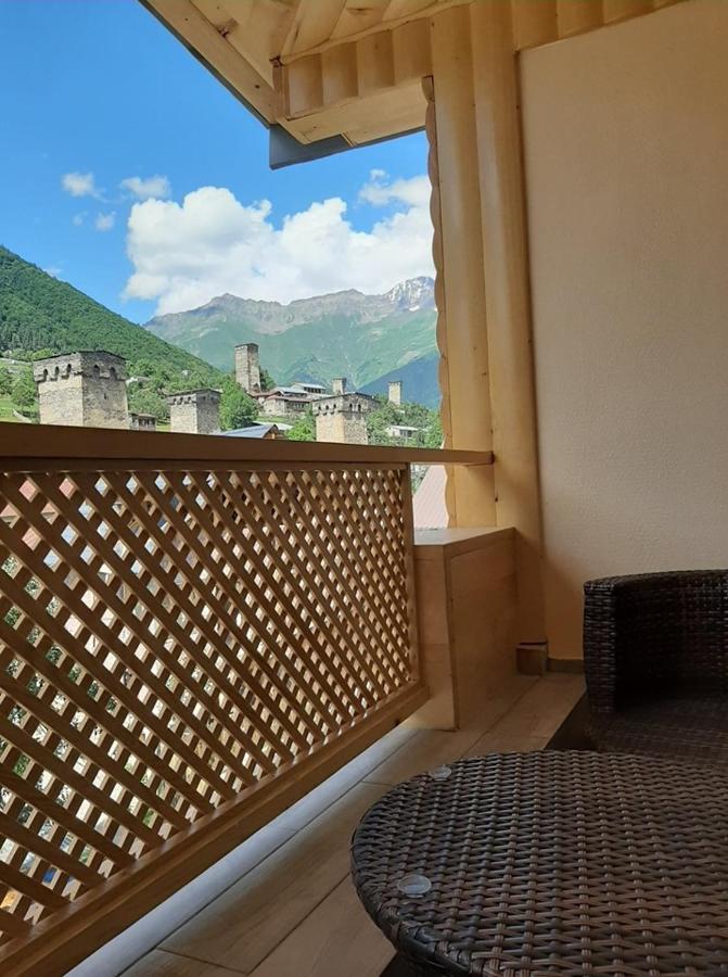 Hotel Sanli à Mestia Extérieur photo